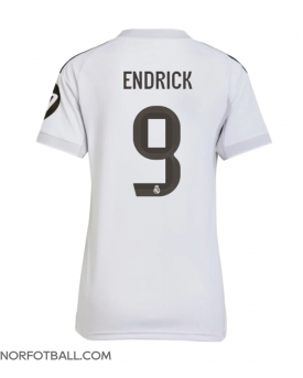 Billige Fotballdrakt Real Madrid Endrick #9 Replika Hjemmedrakt Dame 2025-26 Kortermet Billige Fotballdrakt Real Madrid Endrick #9 Replika Hjemmedrakt Dame 2025-26 Kortermet